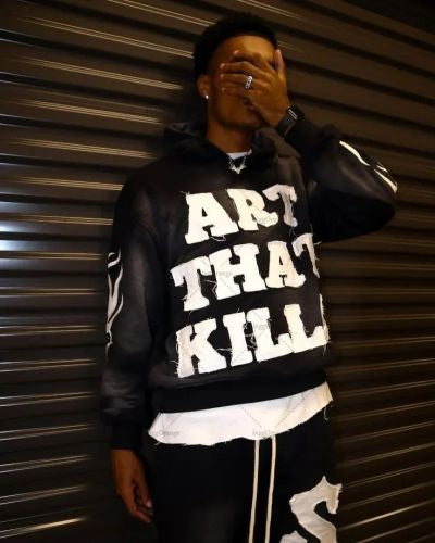 Y2K street hip hop oversized hoodie